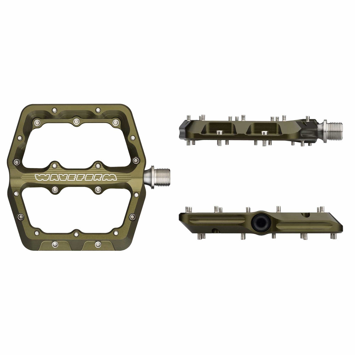 Waveform Aluminum Pedals