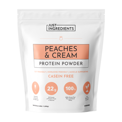 Peaches and Cream Protein Powder