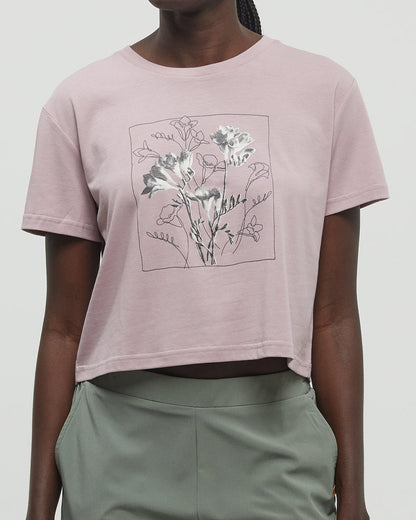 Floral Crop T-Shirt