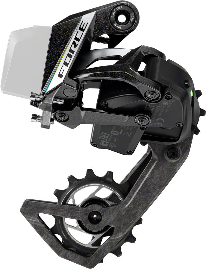 SRAM Force AXS Rear Derailleur - 12-Speed 36t Max Battery Not Included Carbon Cage BLK E1