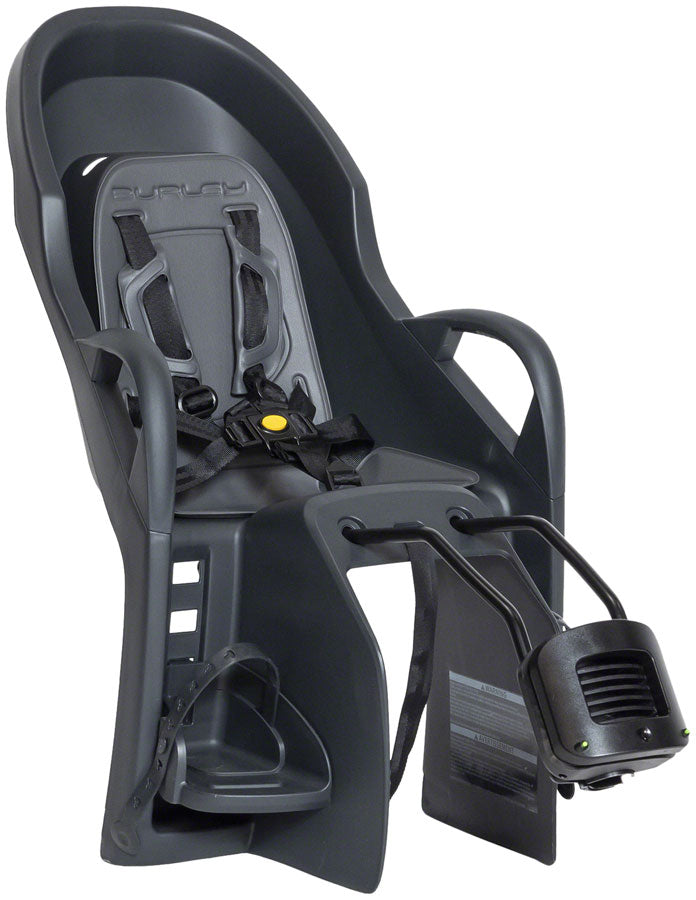 Burley Dash Frame Mount Child Seat - Black/Grey