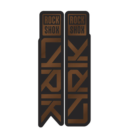 Metallic RockShox Lyrik Fork Decal