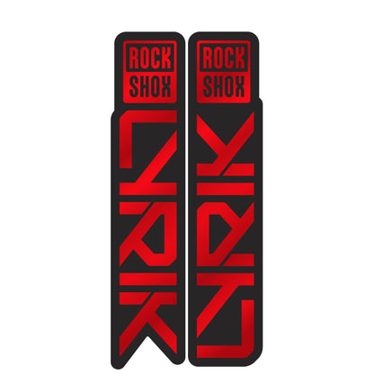 Metallic RockShox Lyrik Fork Decal