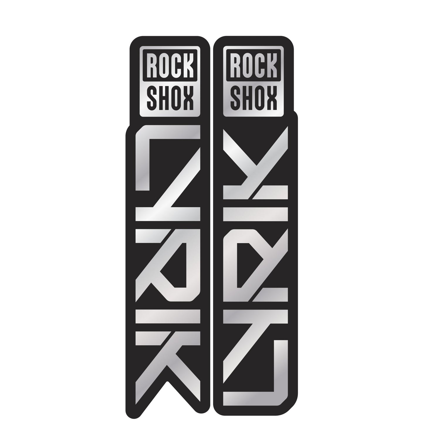 Metallic RockShox Lyrik Fork Decal