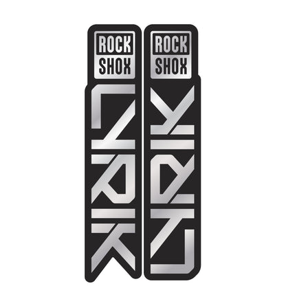 Metallic RockShox Lyrik Fork Decal