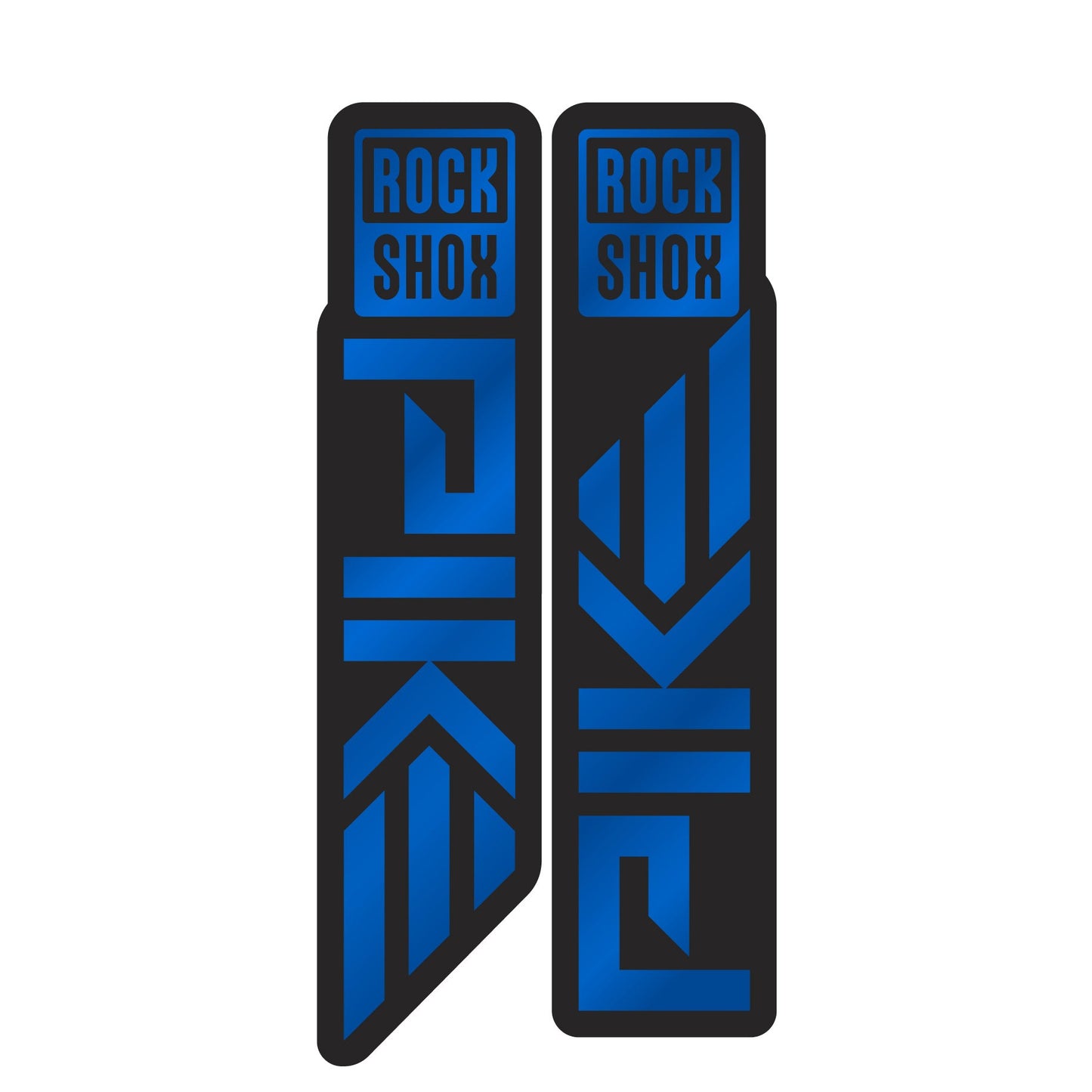 Metallic RockShox Pike Fork Decal