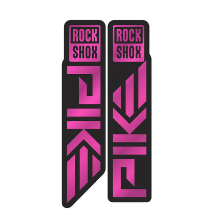 Metallic RockShox Pike Fork Decal