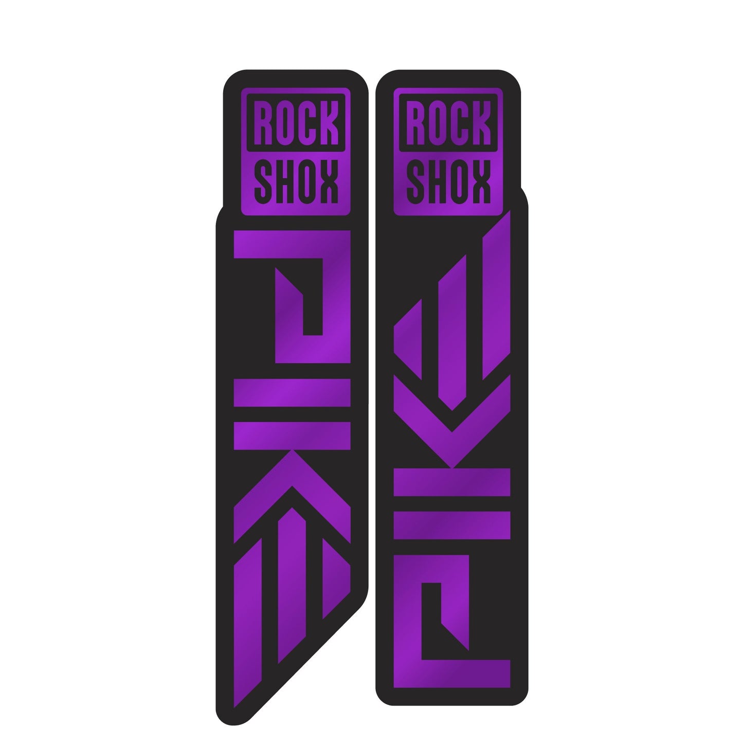 Metallic RockShox Pike Fork Decal