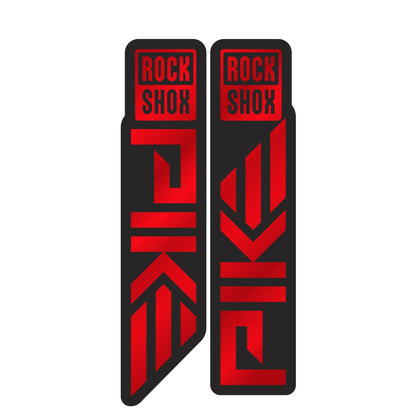 Metallic RockShox Pike Fork Decal
