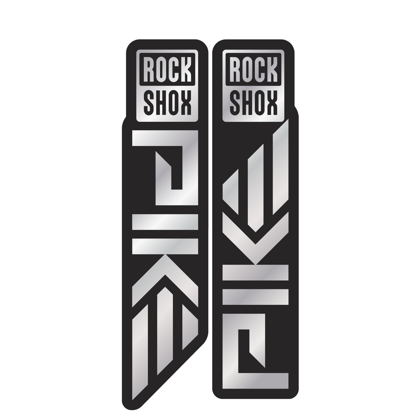 Metallic RockShox Pike Fork Decal