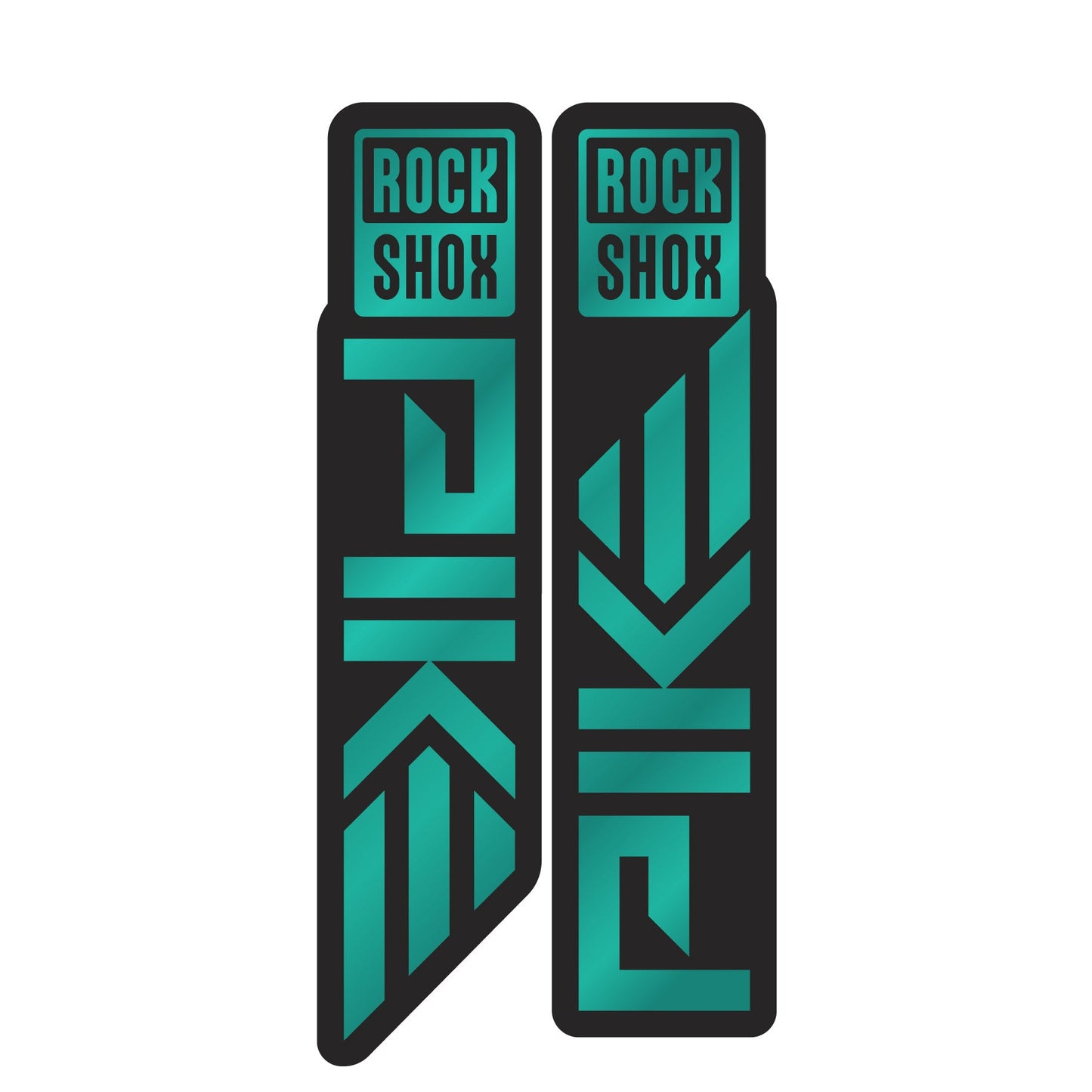 Metallic RockShox Pike Fork Decal