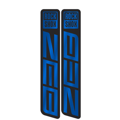 Metallic RockShox ZEB Fork Decal