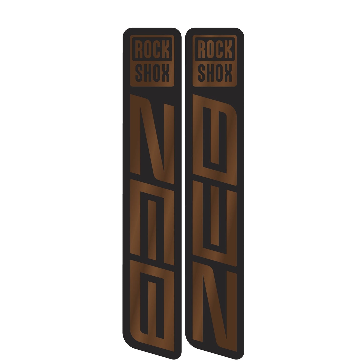 Metallic RockShox ZEB Fork Decal
