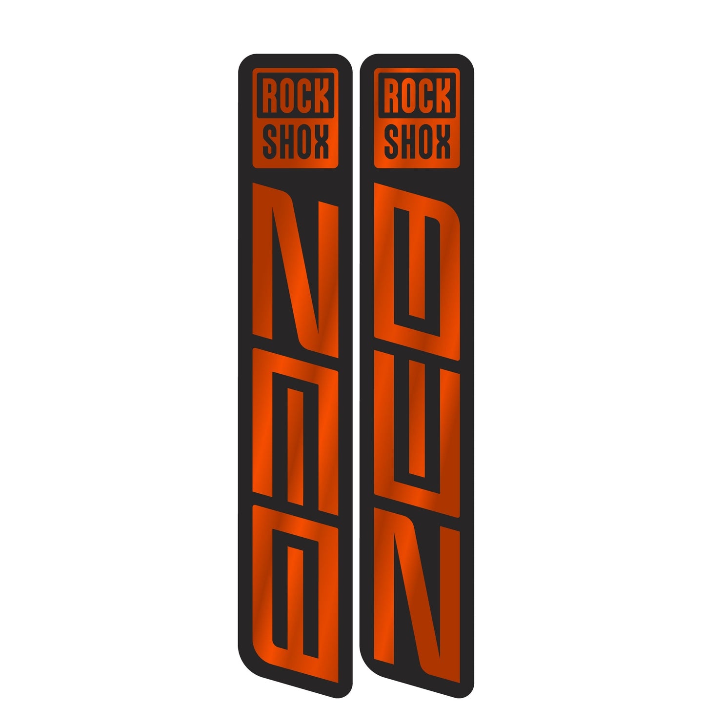 Metallic RockShox ZEB Fork Decal
