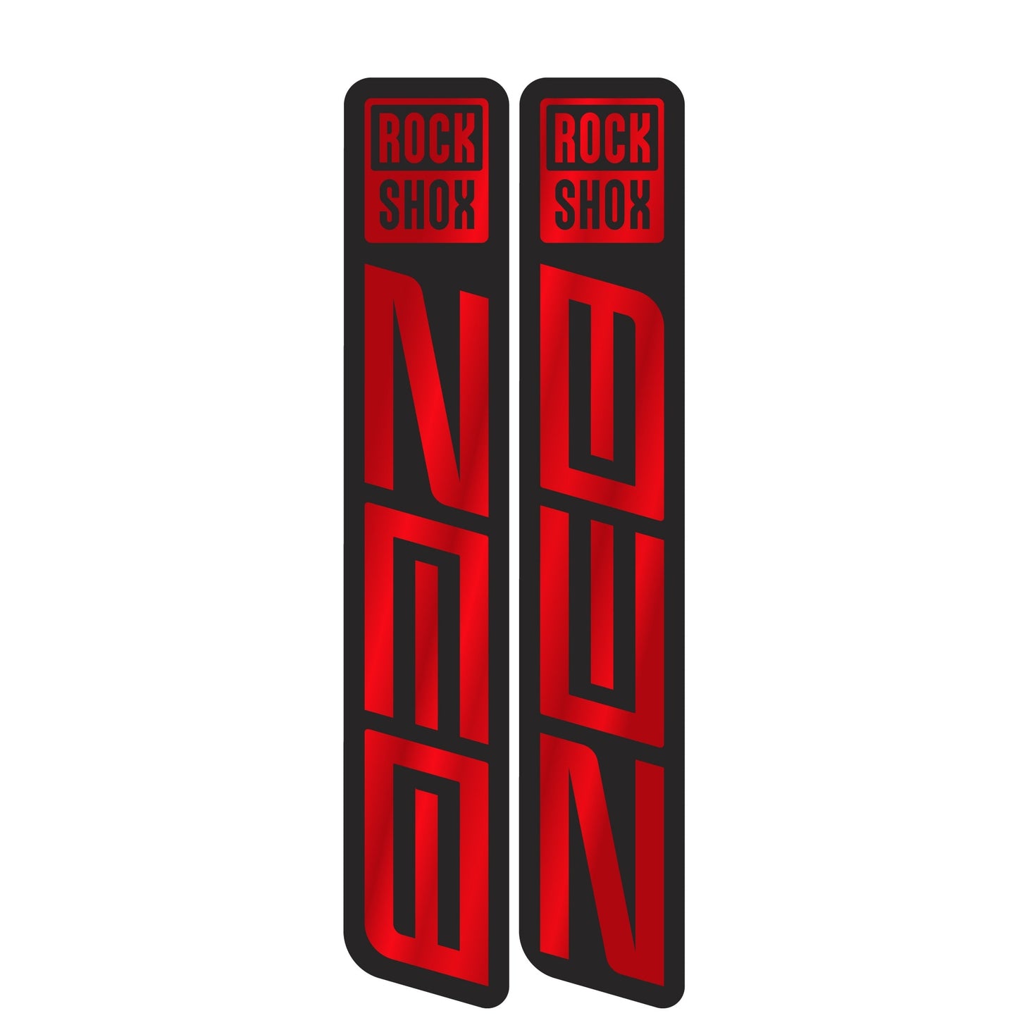 Metallic RockShox ZEB Fork Decal