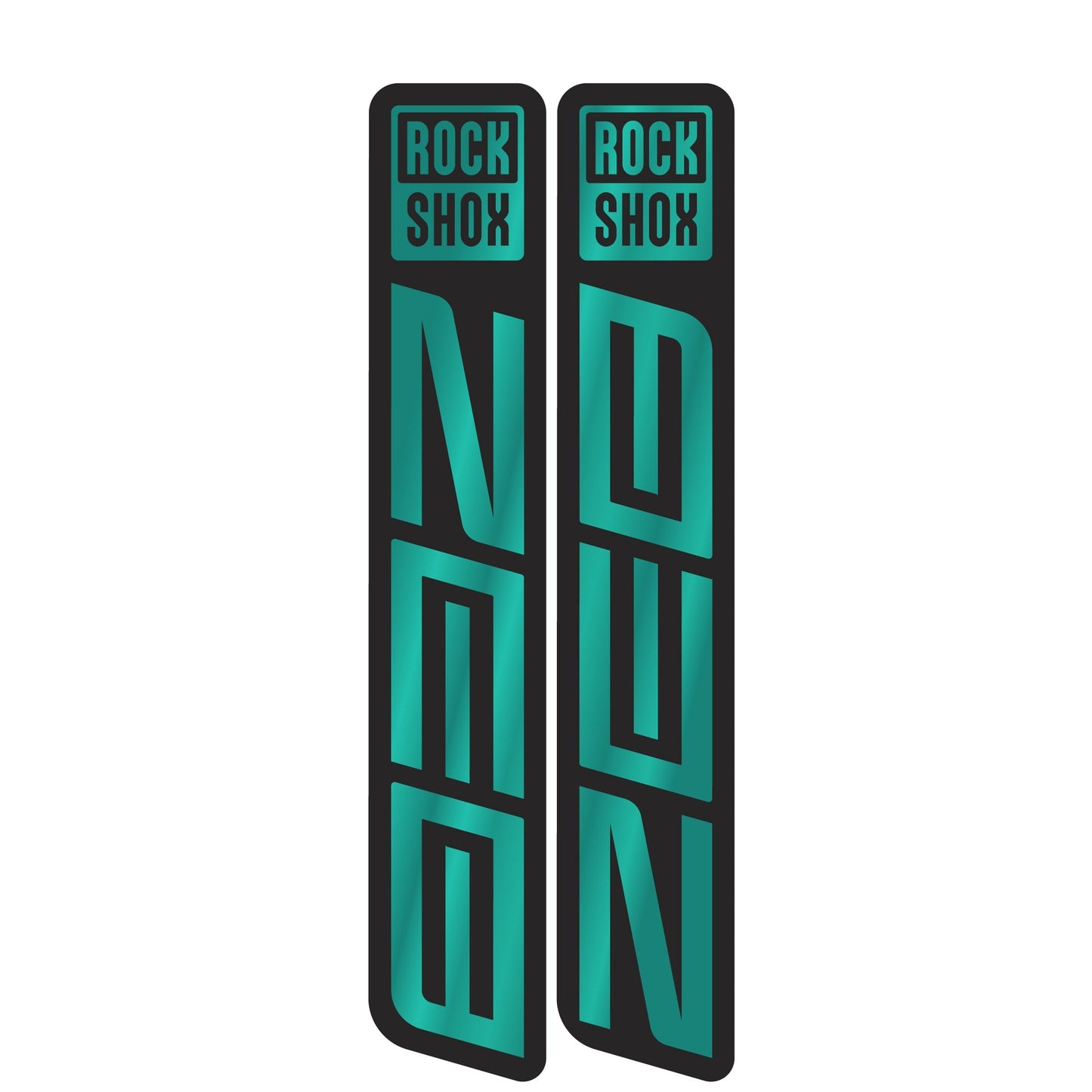 Metallic RockShox ZEB Fork Decal