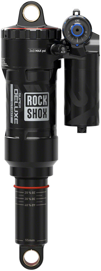 RockShox Super Deluxe Ultimate RC2T Rear Shock - 230 x 65mm Linear Reb/LComp 380lb L/O Std C1 YT Capra 29 2018+