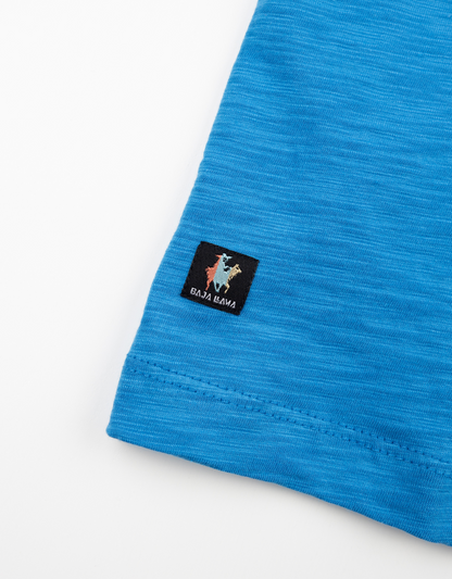 PALM TREE - SLUB PIMA POCKET TEE