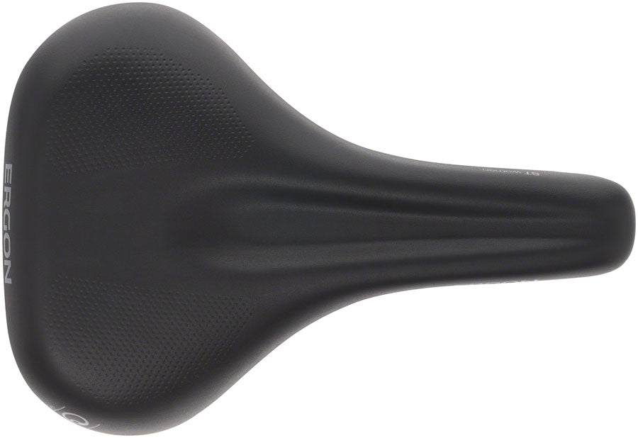 Ergon ST Gel Saddle - Chromoly Black Women's Small/Medium