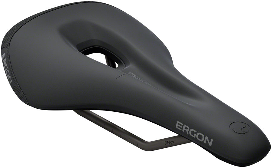 Ergon SMS Sport Saddle - TiNox XP Black Men's Small/Medium