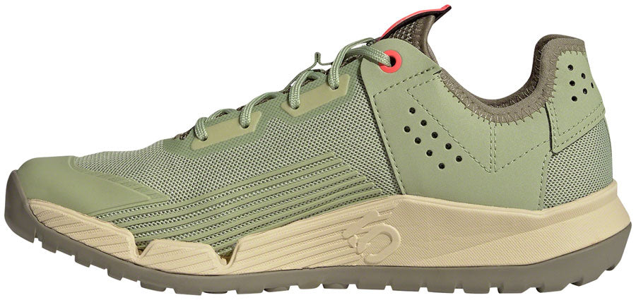 Five Ten Trailcross LT Flat Shoes - Women's Magic Lime/Quiet Crimson/Orbit Green 10