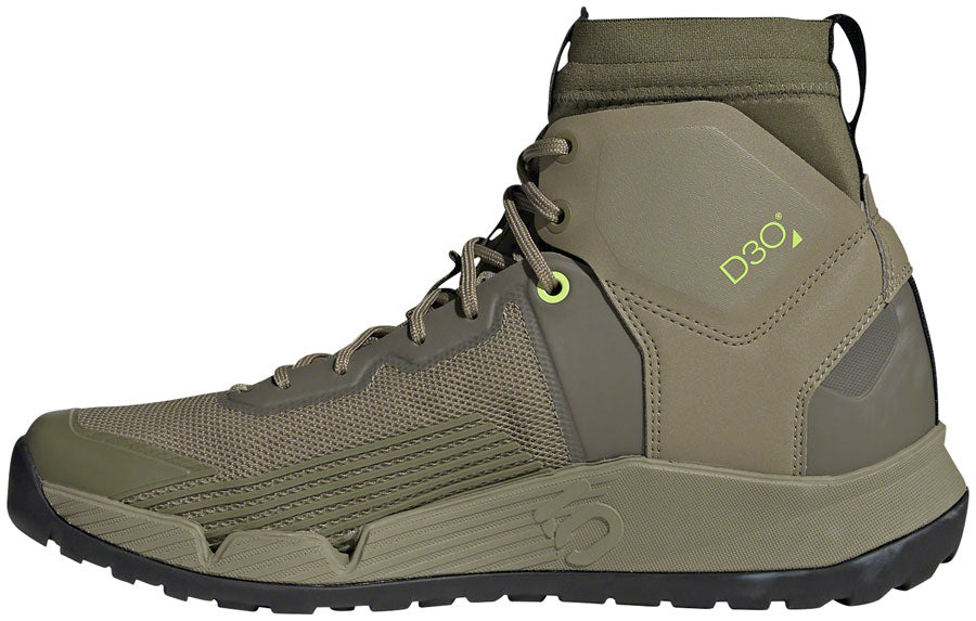 Five Ten Trailcross Mid Pro Flat Shoes - Men's Orbit Green/Core BLK/Pulse Lime 7