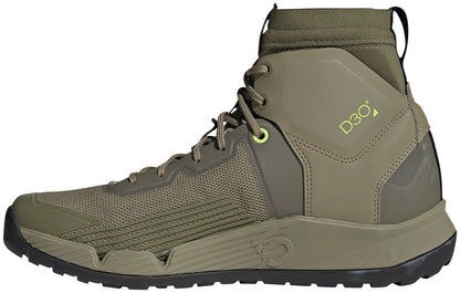 Five Ten Trailcross Mid Pro Flat Shoes - Men's Orbit Green/Core BLK/Pulse Lime 7