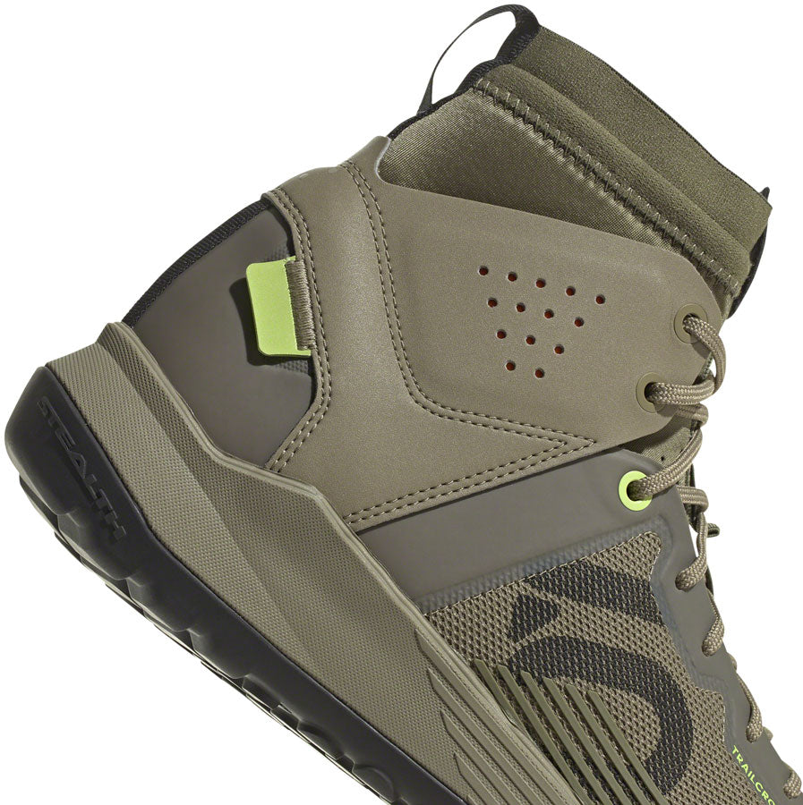 Five Ten Trailcross Mid Pro Flat Shoes - Men's Orbit Green/Core BLK/Pulse Lime 10