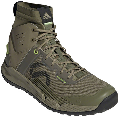 Five Ten Trailcross Mid Pro Flat Shoes - Men's Orbit Green/Core BLK/Pulse Lime 10