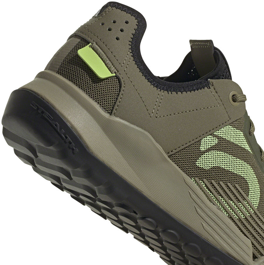 Five Ten Trailcross LT Flat Shoes - Men's Focus Olive/Pulse Lime/Orbit Green 7.5