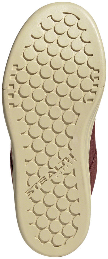 Five Ten Freerider Canvas Flat Shoes - Women's Quiet Crimson/Core BLK/Pulse Lime 9