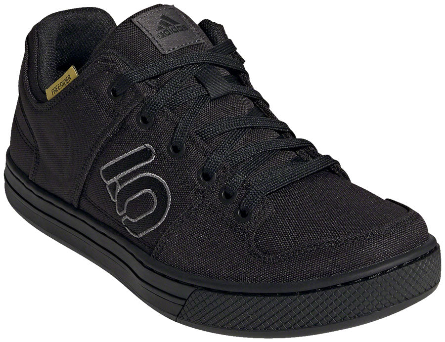 Five Ten Freerider Canvas Flat Shoes - Men's Core BLK/DGH Solid Gray/Gray Five 12