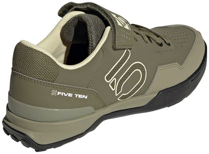 Five Ten Kestrel Lace Mountain Clipless Shoes - Men's Focus Olive/Sandy Beige/Orbit Green 9.5