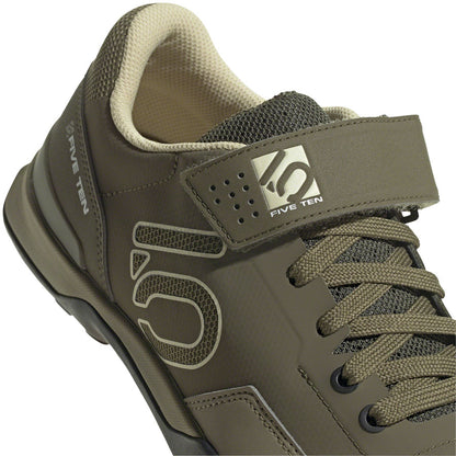 Five Ten Kestrel Lace Mountain Clipless Shoes - Men's Focus Olive/Sandy Beige/Orbit Green 9.5