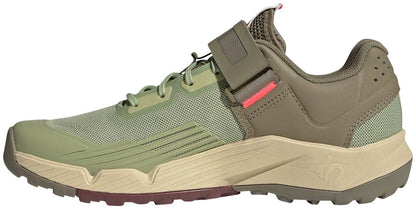 Five Ten Trailcross Mountain Clipless Shoes - Women's Quiet Crimson/Orbit Green/Turbo 9