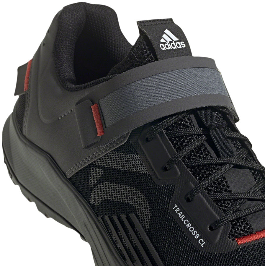 Five Ten Trailcross Mountain Clipless Shoes - Men's Core BLK/Gray Three/Red 8