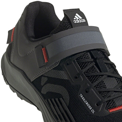 Five Ten Trailcross Mountain Clipless Shoes - Men's Core BLK/Gray Three/Red 6.5