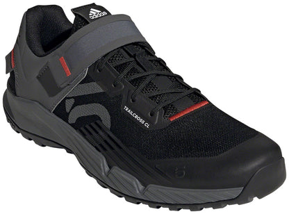 Five Ten Trailcross Mountain Clipless Shoes - Men's Core BLK/Gray Three/Red 8.5
