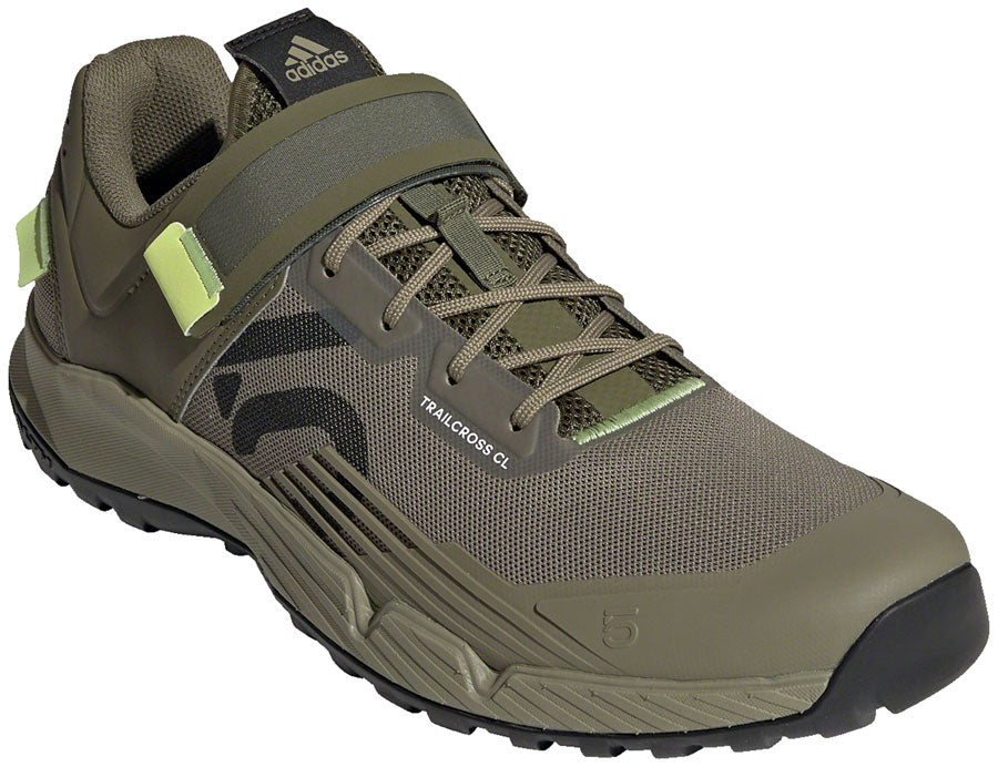 Five Ten Trailcross Mountain Clipless Shoes - Men's Orbit Green/Carbon/Pulse Lime 11