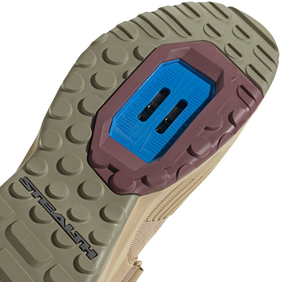 Five Ten Trailcross Mountain Clipless Shoes - Men's Beige Tone/Blue Rush/Orbit Green 10