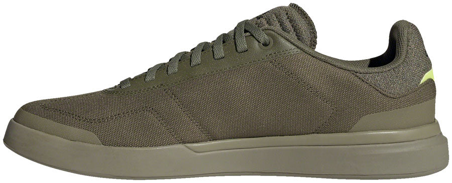 Five Ten Sleuth DLX Canvas Flat Shoes - Men's Focus Olive/Core BLK/Pulse Lime 6