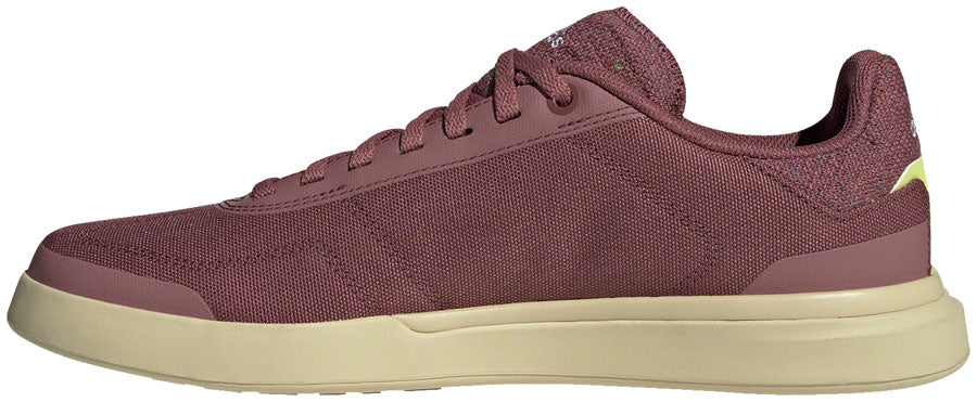 Five Ten Sleuth DLX Canvas Flat Shoes - Women's Quiet Crimson/FTWR White/Sandy Beige 6.5