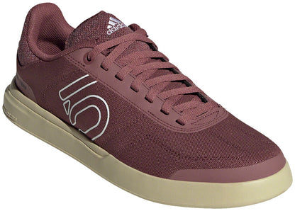 Five Ten Sleuth DLX Canvas Flat Shoes - Women's Quiet Crimson/FTWR White/Sandy Beige 8.5