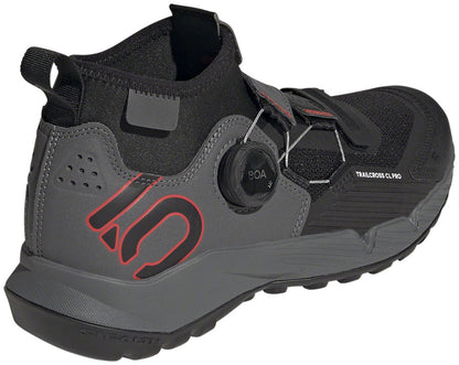 Five Ten Trailcross Pro Mountain Clipless Shoes - Women's Gray/Black/Red 5