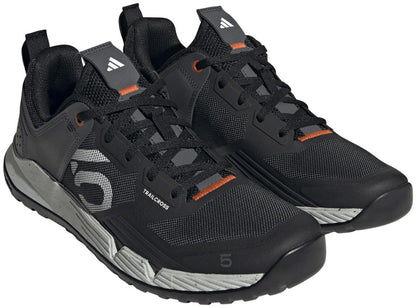 Five Ten Trailcross XT Flat Shoes - Men's Core Black/Ftwr White/Gray Six 7