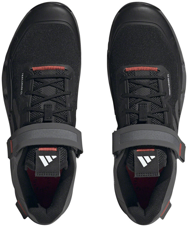 Five Ten Trailcross Mountain Clipless Shoes - Men's Core BLK/Gray Three/Red 9.5