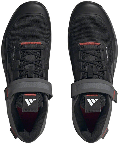 Five Ten Trailcross Mountain Clipless Shoes - Men's Core BLK/Gray Three/Red 10.5