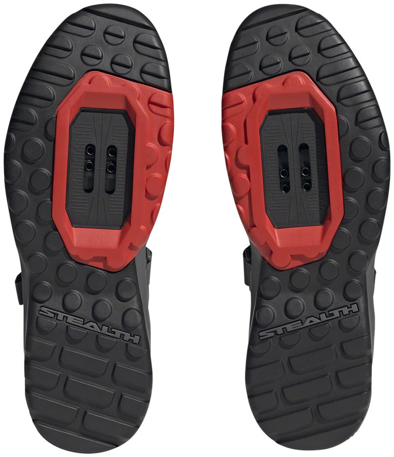 Five Ten Trailcross Mountain Clipless Shoes - Men's Core BLK/Gray Three/Red 12.5