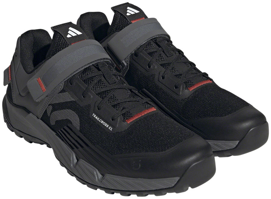 Five Ten Trailcross Mountain Clipless Shoes - Men's Core BLK/Gray Three/Red 11