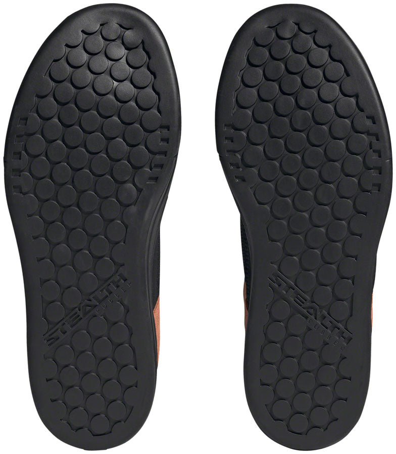 Five Ten Freerider Flat Shoes - Men's Core BLK/Ftwr White/Impact Orange 8.5